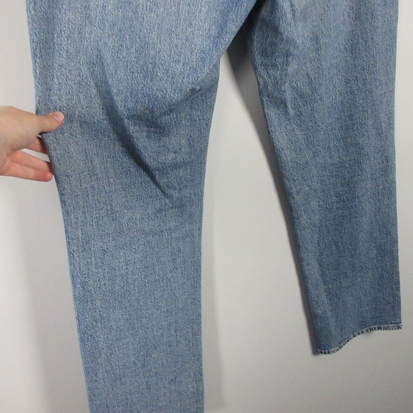 Garage Denim Low Rise Straight Leg Jeans Women 11 Blue Cotton Contemporary 626 - Picture 8 of 9